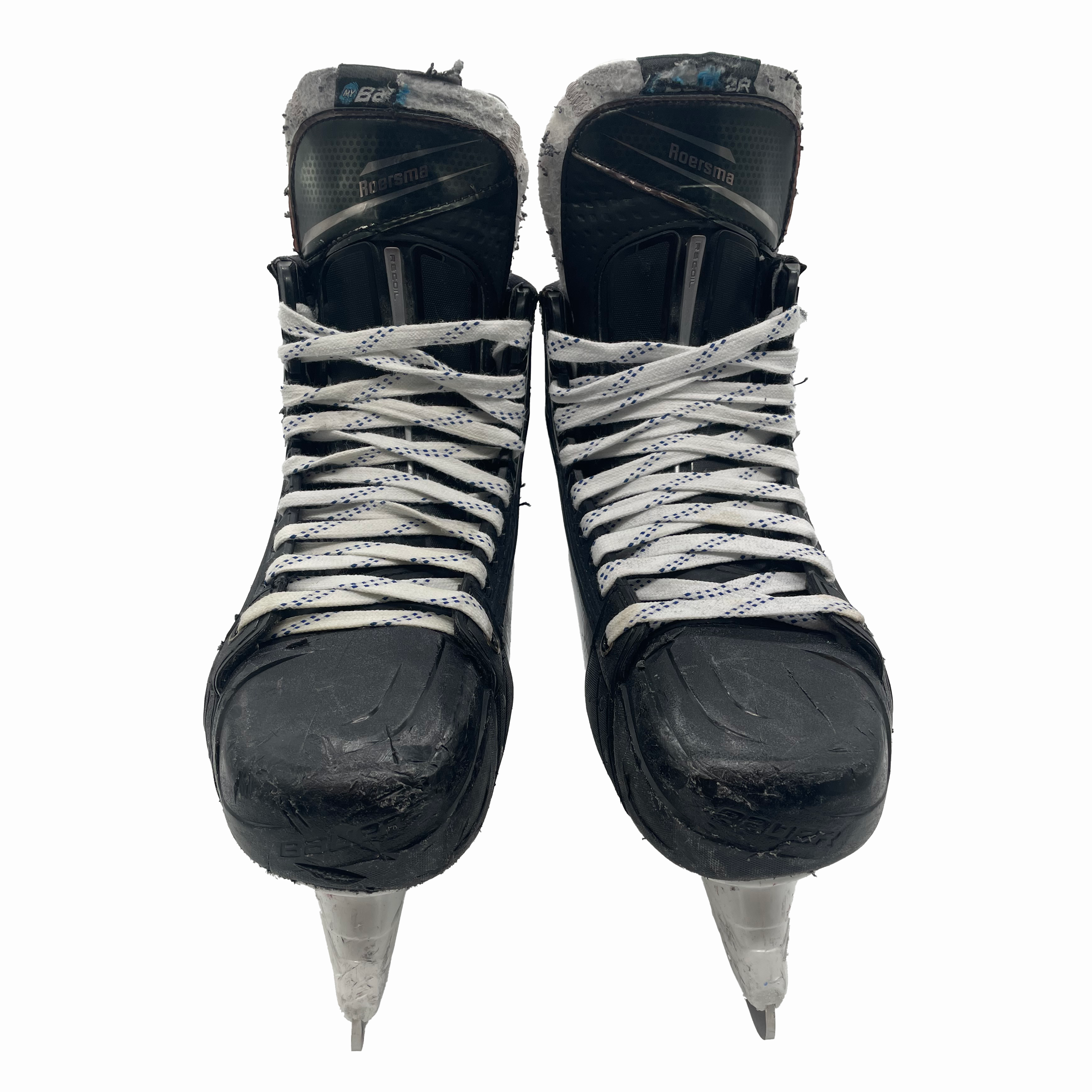 Bauer Vapor Hyperlite 2 – Patins de hockey Pro Stock d'occasion – Taille 7.5EE (noir)